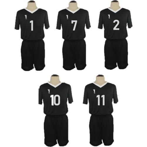 Haikyuu To the Top No.7 Miya Atsumu No.11 Osamu Miya Volleyball Uniform Cosplay Inarizaki High Jersey Volleyball Team Top+Shorts