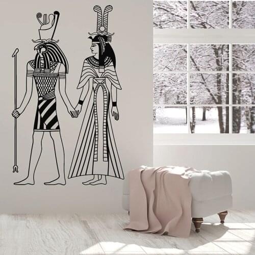 Art Wall Decal Horus Ancient Egyptian God Vinyl Window Stickers Living Room Teens Bedroom Interior Decor Creative Wallpaper E590