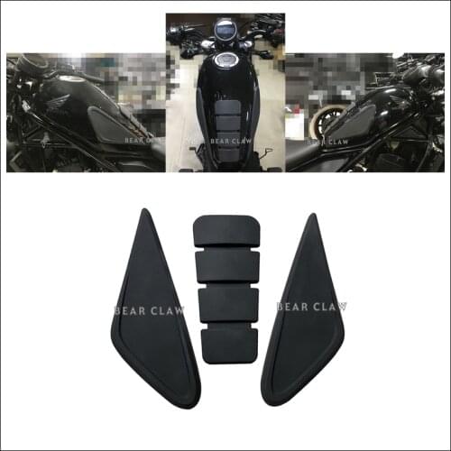 Motorcycle Tank Pad Sticker For Honda REBEL CM500 CM50CC CM350CC Oil tank Protector Anti slip Tank Grips Stickers Decals