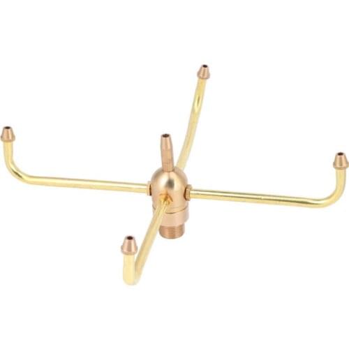 Pond Fountain Spray Head Water Fountain Nozzle Brass for Hotel Fountains for Parks for Garden Pond for Courtyards