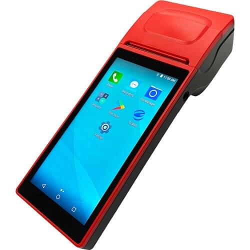 2021 NEW 6 Inch Terminal Handheld With Printer Tablet Restaurant Android Pos