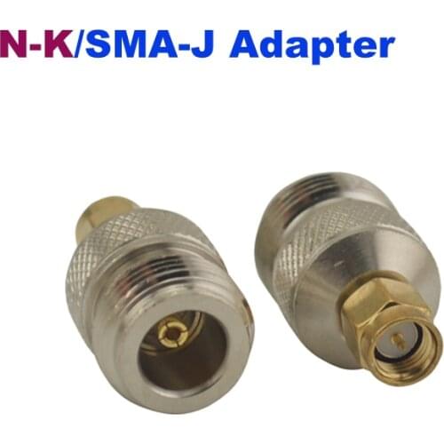 N-K (N Female)/SMA-J (SMA Male) jack RF Adapter