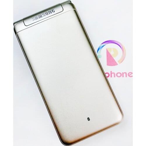 Unlocked Galaxy Folder G1600 Dual SIM 4G LTE Original Cellhone Samsung G1600 16GB ROM 8MP 3.8" Flip Android Smartphone