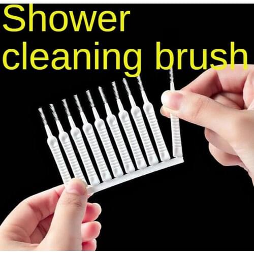 Shower Holes Cleaning Brush Faucet Crevice Brush Bath Rosette Anti-clogging Multifunctional Cleaning And Unclogging Tool