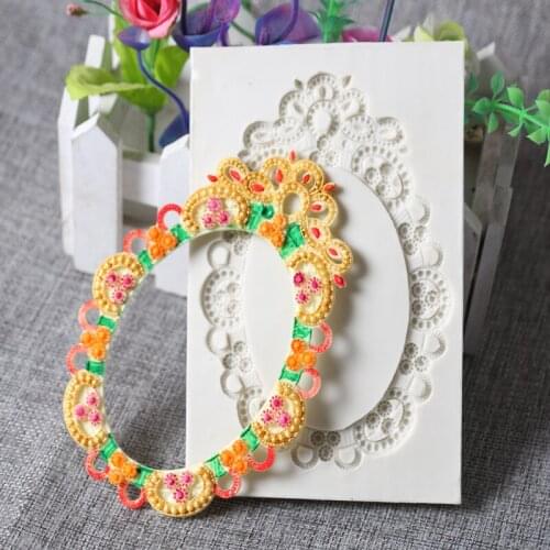 DIY frame tail Liquid silicone mold Fondant baking tool cake mould Baking utensils Cake Decorating Valentines Easter