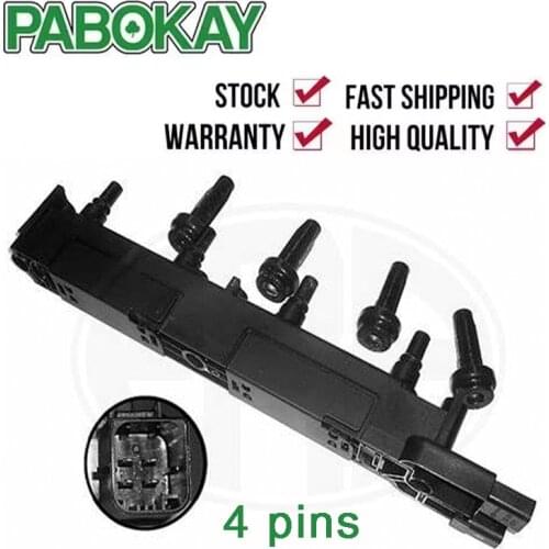Brand New Ignition Coil Pack for Citroen C4 C5 XSARA Peugeot 206 307 406 2.0L 597075 597098 9463264180 9634131480 9634131380