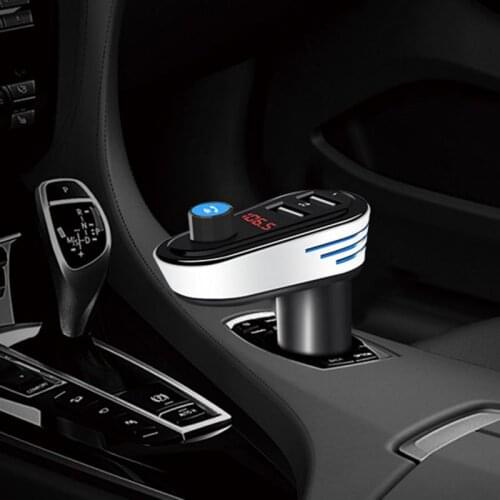 Balight Dual USB 5V 3.1A Car Charger Bluetooth Handsfree Car Kit Wireless Car MP3 Audio Player FM Transmitter