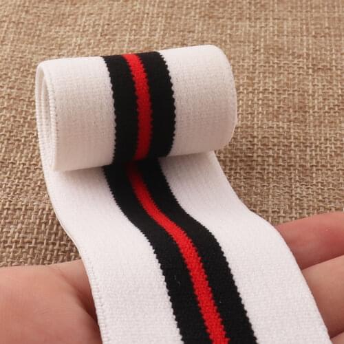 1 1/2"-38mm Elastic stripe webbing,Elastic Band,Elastic Ribbon,1-5 Meter Flat Elastic Band Sewing Clothing Accessories