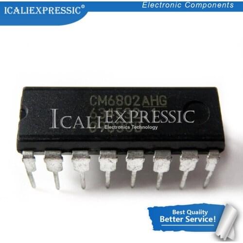 1PCS CM6802AHG CM6802 DIP-16 In Stock