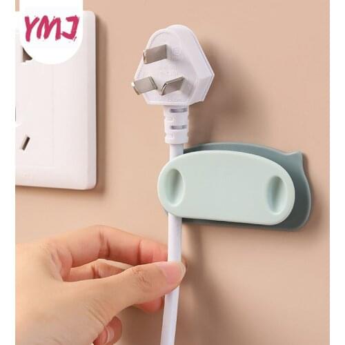 1PC Pig Cable Organizer Cable Winder Desktop Tidy Management Clips USB Cable Holder for Mouse Headphone Earphone Wire Organizer