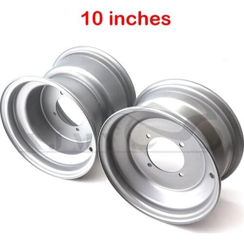 10-inch aluminum alloy front and rear wheels are suitable for four-wheel karting, golf off-road vehicle, ATV, off-road 4-wheeler