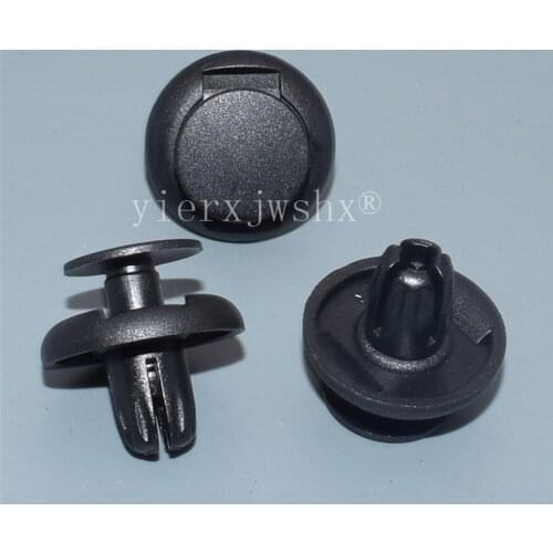 100PCS 8MM Car Fastener Clips Front Rear Bumper Fender Retainer For BENZ A0009914940 0009914940 Car Bumper Screws Fasteners