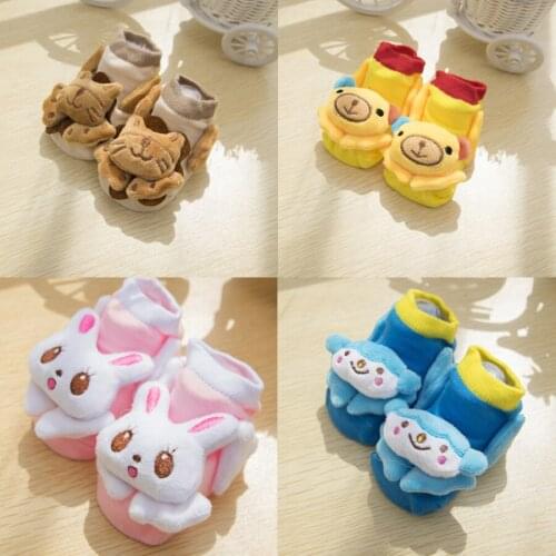 2020 new clothing Cartoon Newborn Baby Girls Boys Anti-Slip Socks Slipper Shoes Boots kids clothes sports suit DS19