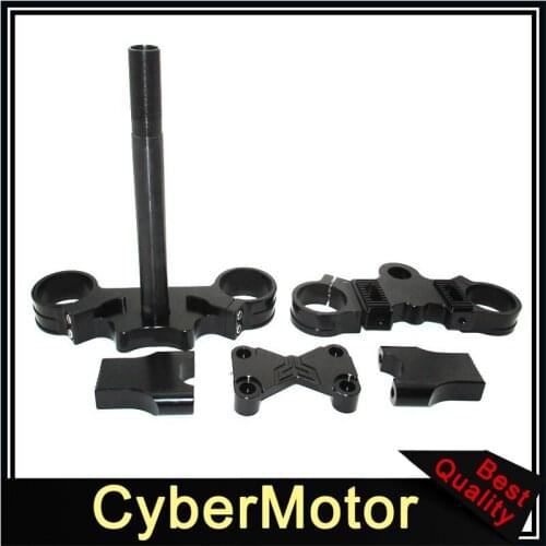 CNC Aluminum 45/48-28mm Triple Clamp For Pit Dirt Motor Bike