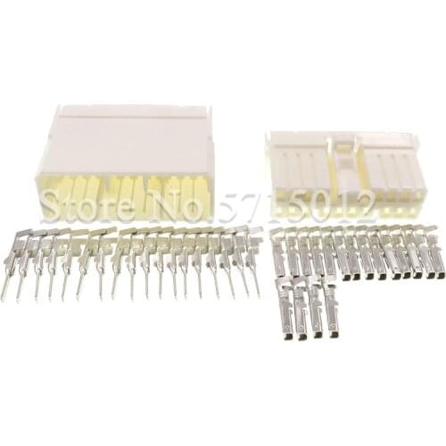 18 Hole 174935-1 173853-1 Automotive Electrical Plug Wire Connector Female Male Socket For Car Engine Start Stop Modification