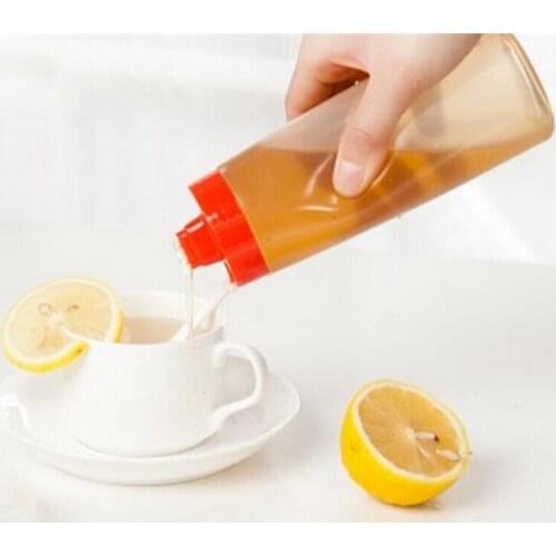4 Holes 300ml Sauce Bottle Safe Resin For Ketchup Jam Mayonnaise Olive Oil Squeeze Dispenser Cruet Kitchen Accessories Tools