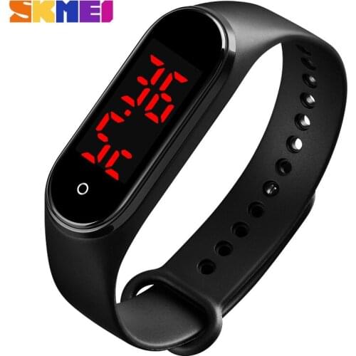 Sport Watch Women Men Watches Brand SKMEI Wrist Watch Luxury Thermometer Touch Screen Digital Watch LED Light ELectronic Clock