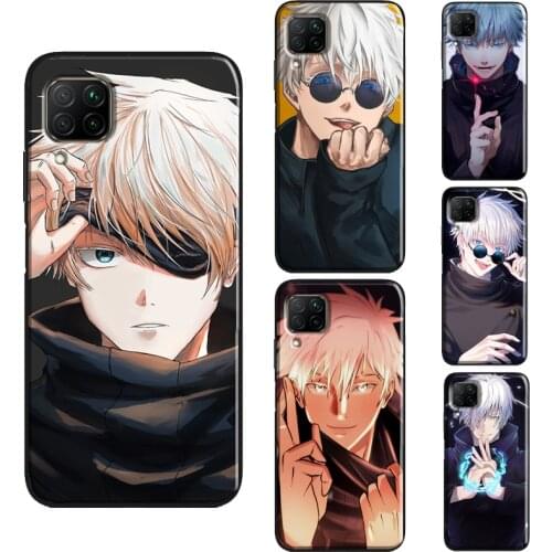 Jujutsu kaisen Gojou satoru Case For Huawei P Smart 2019 2021 Nova 5T P20 P40 P30 Pro Mate 20 Lite Honor 10i 8X 9X 8A