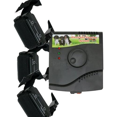Electric In-Ground W227B Dog Fence Wireless Shock Collar Receiver Hidden System 100g2280