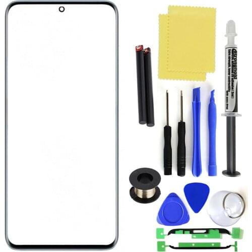 Front Glass Lens Screen LOCA Replacement Kit for Samsung Galaxy S20 Plus Ultra