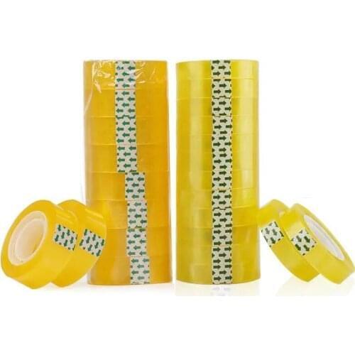 18M/roll Transparent Tape Sealing Fixing Bandaging Repairing Adhesive DIY Handmade Tape Office Household Items