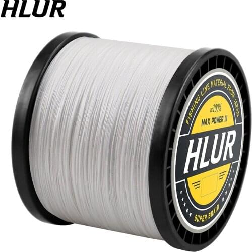 HLUR Fishing Line 1000M PE Multifilament Braided Fish Line 8 Strands 20lb-88lb Carp Fishing Rope Cord