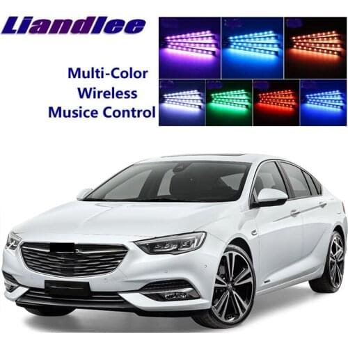 LiandLee Car For Opel Calais Glow Interior Floor Decorative Seats Accent Ambient Neon light