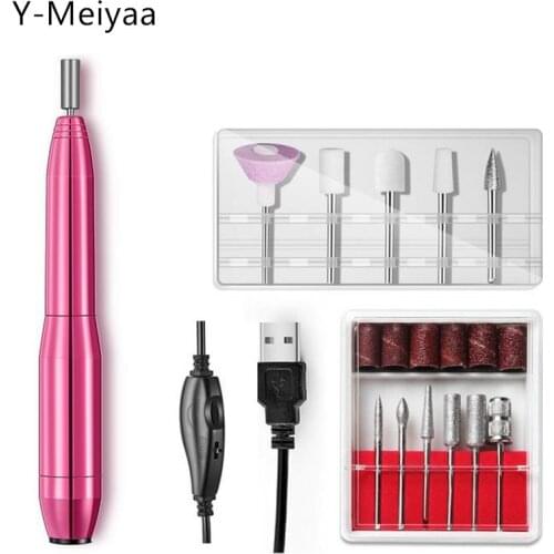 20000 RPM Electric Nail Drill Machine Manicure Machine Set USB Charging Mill Cutter For Manicure Nail File Pedicure Tools 30
