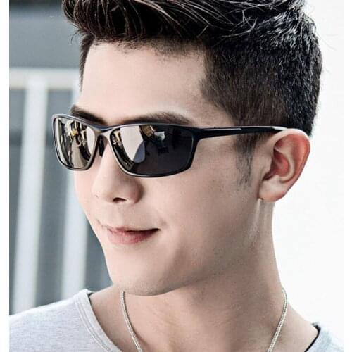 New Mens Fashion Square Driving Eyewear Travel Sun Glass Revamp Of Sport Men Sunglasses Polarized Shockingly Colors Sun Glasses