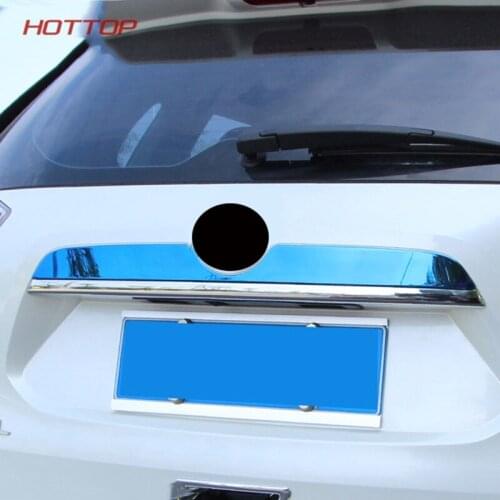 Stainless Steel Rear Trunk Lid Cover Tail Trunk Protector Trim For Nissan X-Trail T32 X Trail Rogue 2014 2017 2018 Car Styling