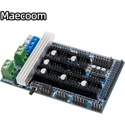 1pcs Ramps1.6 3D Printer Expansion Board Parts Motherboard Upgrade Ramps1.6 Control Module with Heatsink 3D printer parts