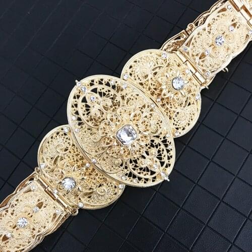 Retro ethnic style brand design zinc alloy belt handmade custom body chain Muslim clothes woman waist chain jewelry مجوهرات