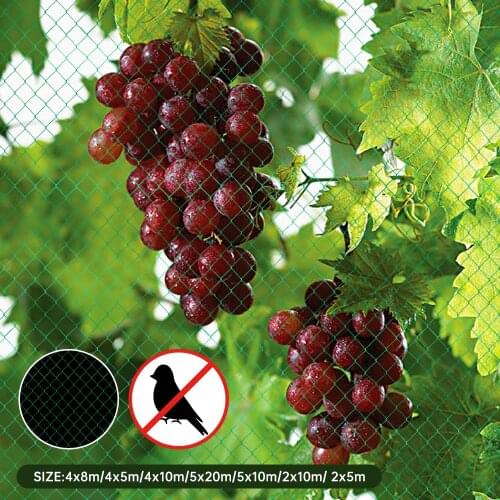 Anti Birds Net Garden Plants Climbing Net Tree Pest Control Mesh Birds Proof Grow Net Holder Garden Netting Pond Protect Nets