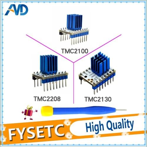 5PCS TMC2130 V1.0 TMC2100 V1.3 TMC2208 V1.2 Stepper Motor StepStick Mute Driver Silent Excellent Stability And Protection