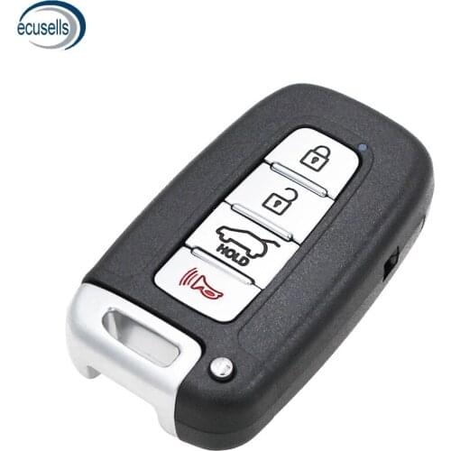 4 Button Replacement Remote Key Shell Case Fob for-Hyundai Equus Sonata Elantra For Kia Borrego FCC: SY5HMFNA04