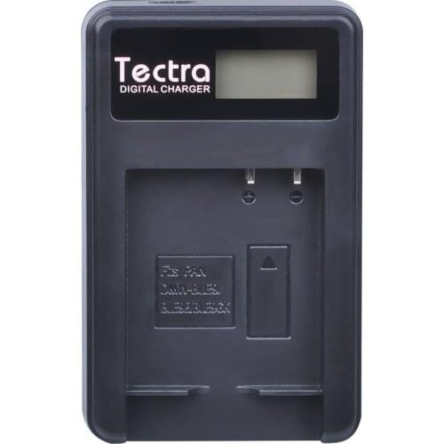 Tectra DMW-BLE9 DMW-BLG10 LCD USB Charger for Panasonic Lumix DMC-GF3 DMC-GF5 DMC-GF6 DMC-GX7 DMC-LX100