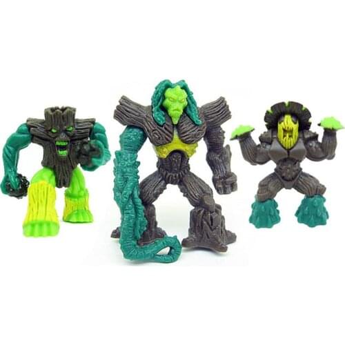 Gormidi The Lords of Nature Return! Warrior Tribe War God Monster Action Figure Toy Set Kids Gift