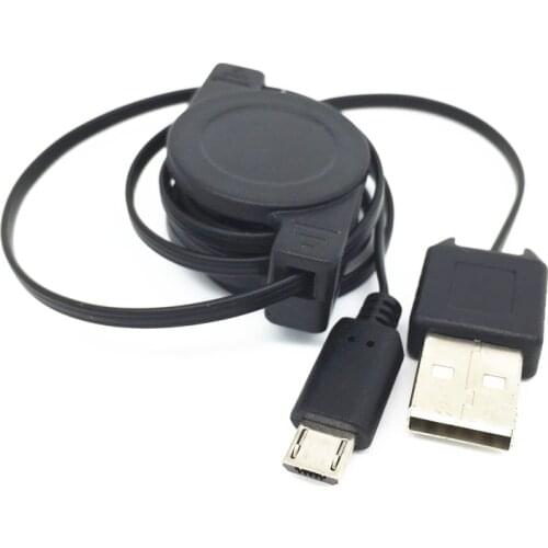 Retractable Micro USB Data Sync Charger Cable for Samsung I9003 S5830 Galaxy Ace I779 I9070 I919U I889 N7108 I9088 S7562 I8150