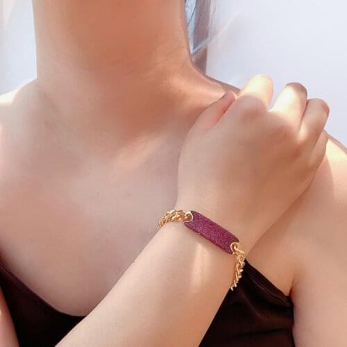 Zlxgirl jewelry Three Color mirco paved zircon womens Cooper wedding bracelet jewelry Dubai Indian Gold bracelet&bangle couple