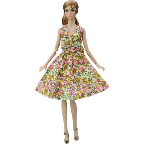 1 Set Fashion Dress Princess Skirt Wedding Outfit Party Ball Wear Style Clothes For Barbie Doll Accessories Toy