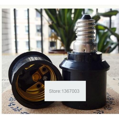 2PCS E14 to E27 Lamp Holder Converter light holder converter Socket Light Bulb holder light lamp bulb adapter converter