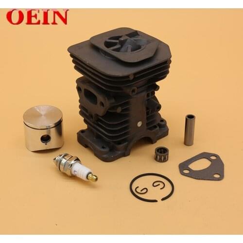 38MM & 40MM Cylinder Piston Ring Bearing Spark Plug Gasket Rebuild Kit Fit For HUSQVARNA 142 141 137 136 Chainsaw Spare Parts
