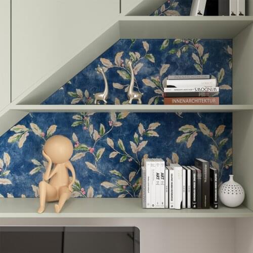 Living Room Background Wall Stickers Warm Decoration Self Adhesive Wallpapers Floral Pattern Furniture Decorative DIY Home Decor