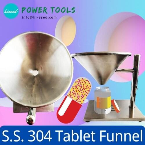 Stainless steel 304 capsule bottler, capsule filling funnel