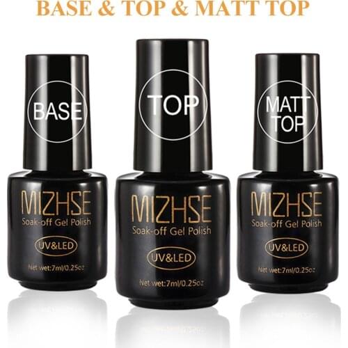 MIZHSE Matte Nail Tops China