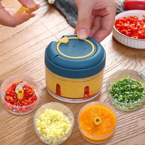 Multifunctional Garlic Press Manual Ginger Garlic Crusher Chopper For Meat Fruit Vegetable Cutter Kitchen Accessories