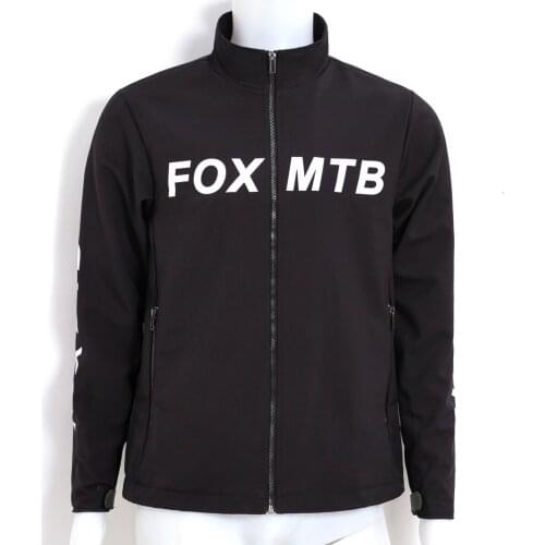 Mens Thermal Cycling Jacket Autumn Winter Warm Bicycle Clothing Windproof Windbreaker Coat FOXMTB Bike Jerseys Motocross Ropa