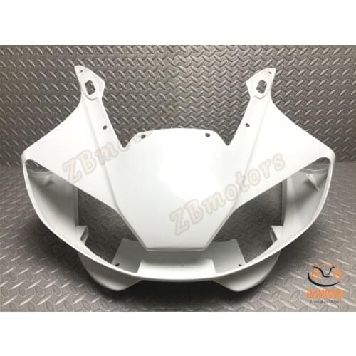 Unpainted Front Upper Fairing Headlight Cowl Nose Panlel Fit For YAMAHA YZF600 R6 1998 1999 2000 2001 2002
