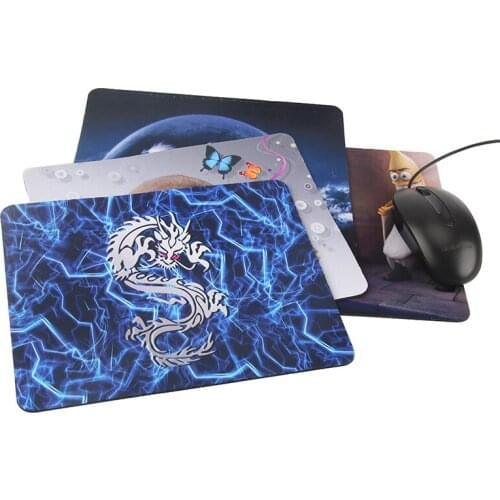 Non-Slip Rubber Base Rectangle Mousepad Gaming Mouse Pad Mat for Laptop Computer & PC 24x20cm Personalized Style