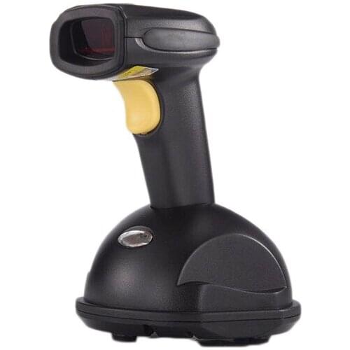 Latest Algorithm 2D 2.4G+Bluetooth Barcode Scanner With Base For Warehouse Supermarket Logistics